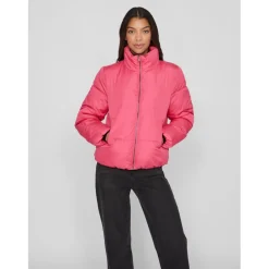 VILA dame jakke VITATE - Fandango Pink New