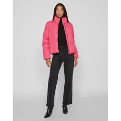 VILA dame jakke VITATE - Fandango Pink New