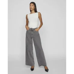 VILA dame jeans VIMEANS - Grey Denim Hot