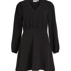 VILA dame kjole VIARIAN - Black Sale