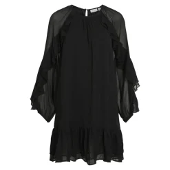 VILA dame kjole VIBINNA - Black Beauty Discount