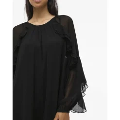 VILA dame kjole VIBINNA - Black Beauty Discount