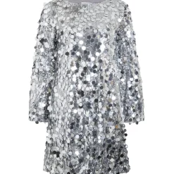 VILA Dame Kjole VICHAYA - Silver Discount