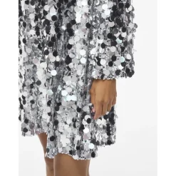 VILA Dame Kjole VICHAYA - Silver Discount