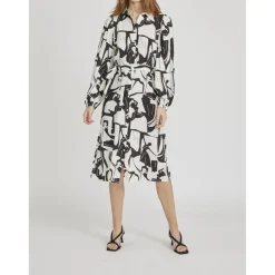 VILA dame kjole VIJANE - Black Outlet