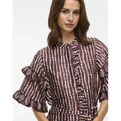 VILA dame kjole VIKAVAS - Fig Birch Online