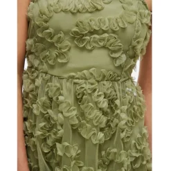 VILA dame kjole VILEONORA - Sage Hot