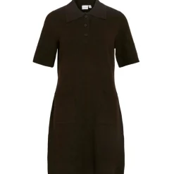 VILA dame kjole VILINA - Coffee Bean Clearance