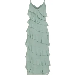 VILA DAME KJOLE VILUNA - Green Milieu Hot