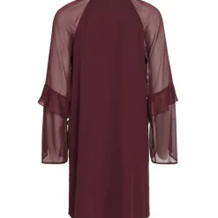 VILA DAME KJOLE VISILJA - Fig New