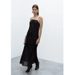 VILA dame kjole VISILLA - Black Discount