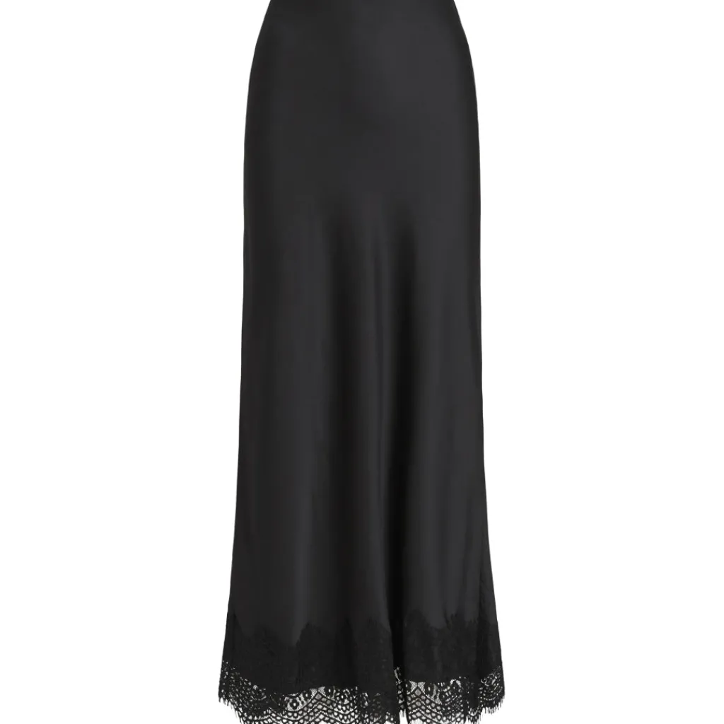 VILA Dame Nederdel VIEllette - Black Beauty Online