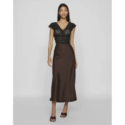 VILA dame nederdel VIELLETTE - Coffee Bean Outlet