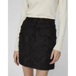 VILA dame nederdel VISEIA - Black Best