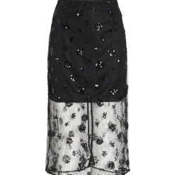 VILA Dame Nederdel VIViada - Black Beauty Hot