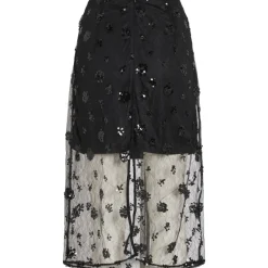 VILA Dame Nederdel VIViada - Black Beauty Hot