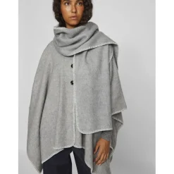 VILA dame scarf VISANTEL - Light Grey Melange Sale