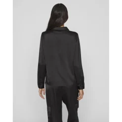 VILA dame skjorte VIJETRA - Black Outlet