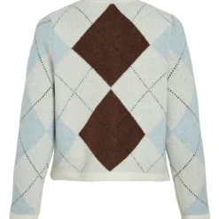VILA dame strik cardigan VIKAYLA - Birch Hot