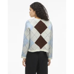 VILA dame strik cardigan VIKAYLA - Birch Hot