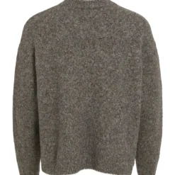 VILA dame strik VIJADA - Taupe Gray MELANGE Best