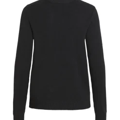 VILA dame strik VIRIL - Black Sale