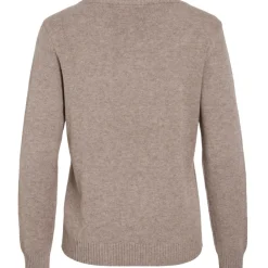 VILA dame strik VIRIL - Falcon Melange