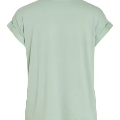 VILA dame top VIELLETTE - Silt Green Discount