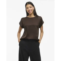 VILA dame top VIELLETTE - Coffee Bean Discount