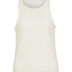 VILA dame top VIPERLA - Birch Hot