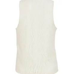 VILA dame top VIPERLA - Birch Hot