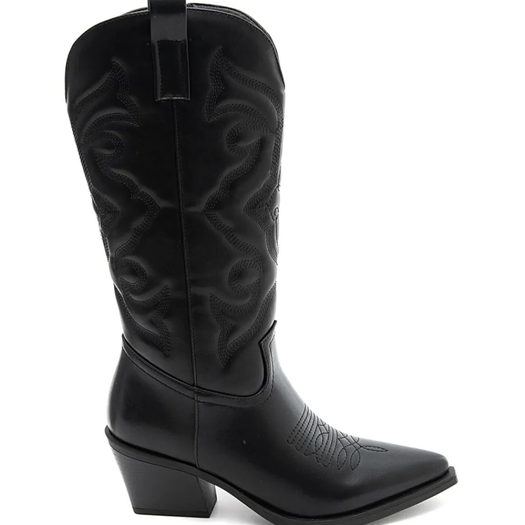 SHOES Violetta dame støvler 5677 - Black Online