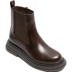 SHOES Violette dame støvler 1676 - Brown Online