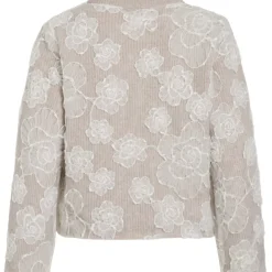 VILA VlLA dame strik trøje VIHAYDEN - Natural MELANGE Best