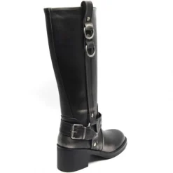 SHOES Yolene dame støvler 9639A - Gun Discount